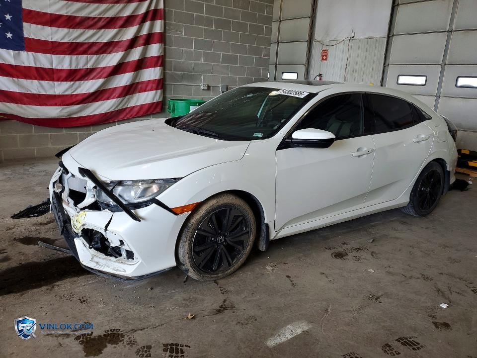 2017 HONDA CIVIC EX – Lot 54302586 auction photo