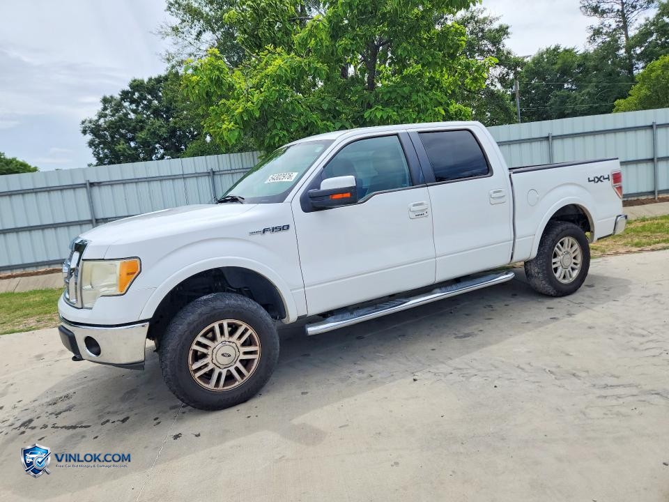 2010 FORD F150 SUPERCREW – Lot 54302976 auction photo