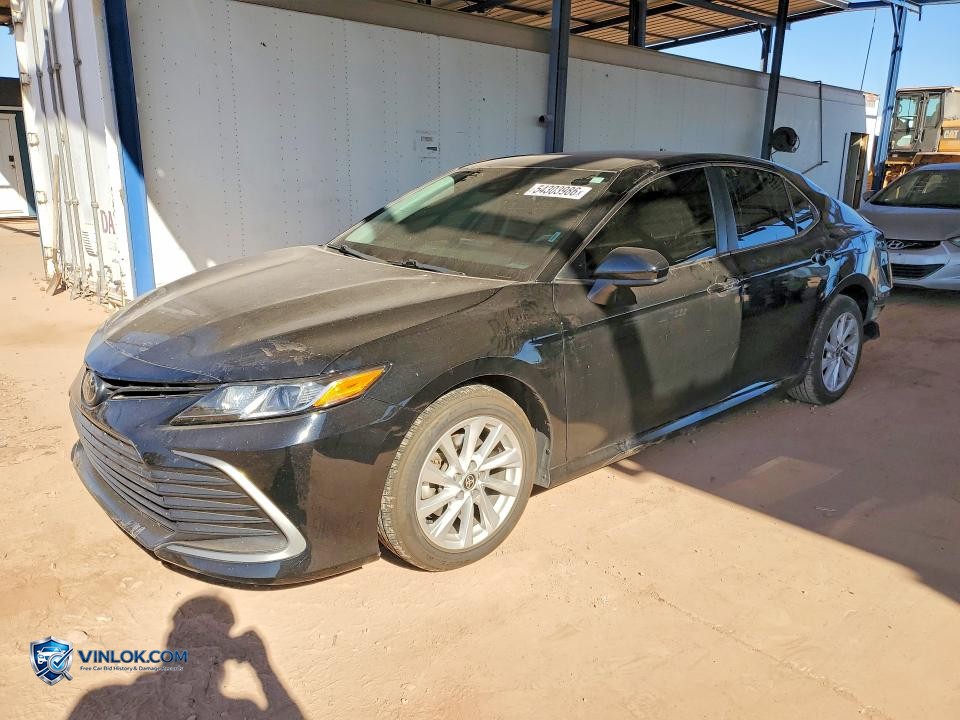 2022 TOYOTA CAMRY LE – Lot 54303986 auction photo