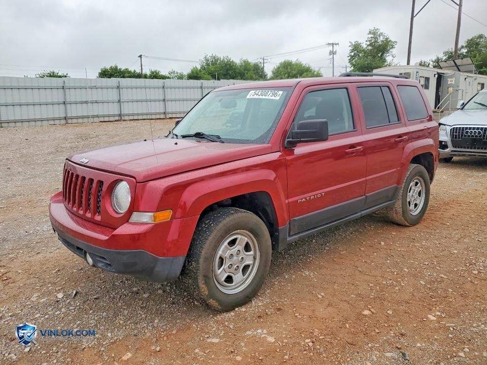 2017 JEEP PATRIOT SPORT – Lot 54308796 auction photo