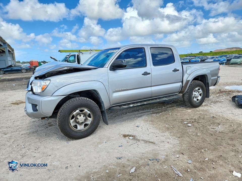 2014 TOYOTA TACOMA DOUBLE CAB PRERUNNER – Lot 54309826 auction photo