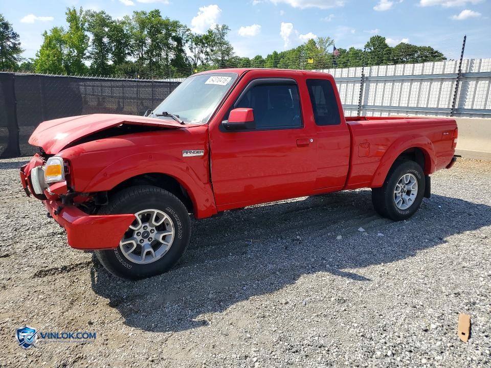 2011 FORD RANGER SUPER CAB – Lot 54310416 auction photo