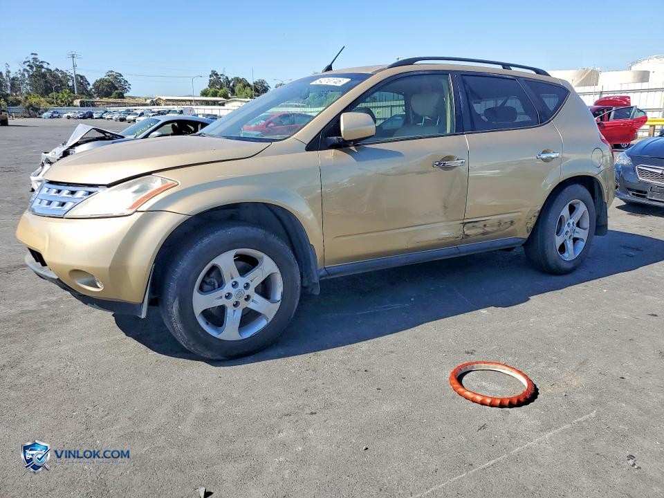 2004 NISSAN MURANO SL – Lot 54310746 auction photo
