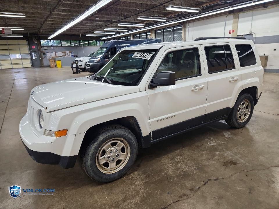 2017 JEEP PATRIOT SPORT – Lot 54311316 auction photo