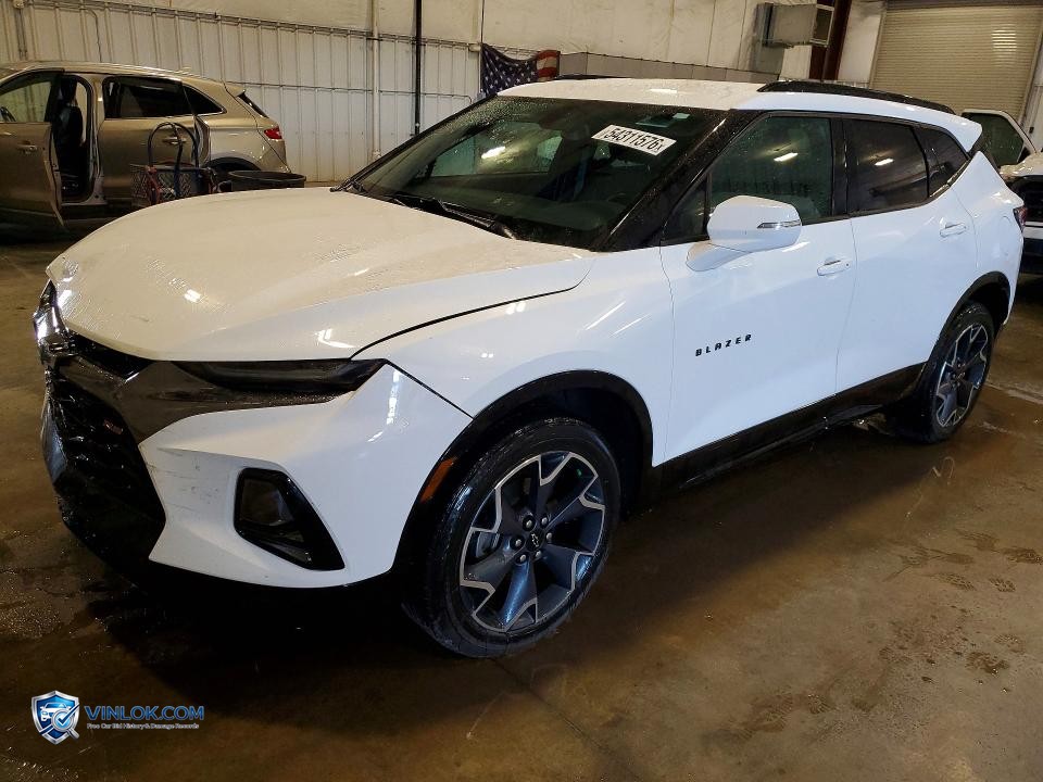 2019 CHEVROLET BLAZER RS – Lot 54311576 auction photo