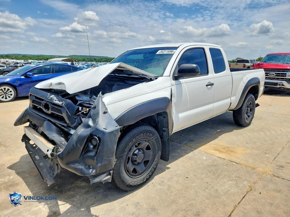 2012 TOYOTA TACOMA PRERUNNER ACCESS CAB – Lot 54311696 auction photo