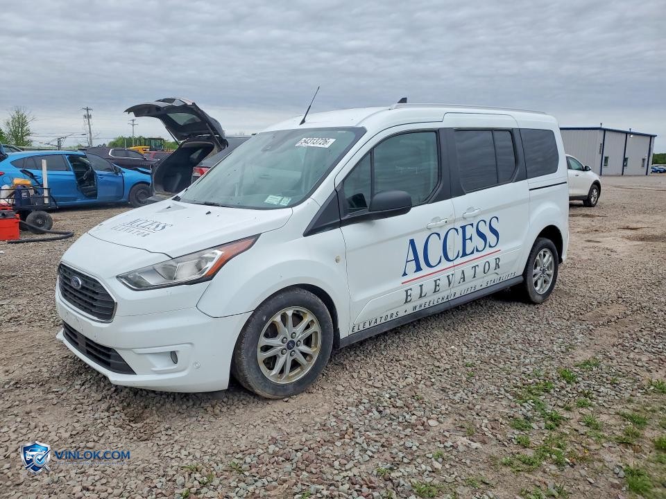 2019 FORD TRANSIT CONNECT XLT DELIVERY VAN – Lot 54313726 auction photo