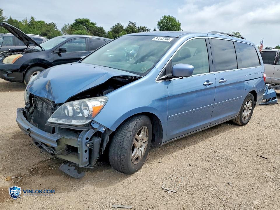 2007 HONDA ODYSSEY EXL – Lot 54313786 auction photo