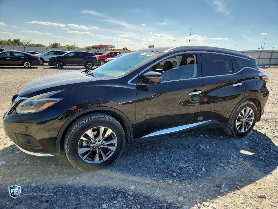 2018 NISSAN MURANO SL – Lot 54314616 auction photo