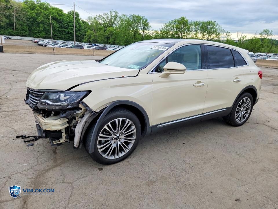 2016 LINCOLN MKX RESERVE – Lot 54315946 auction photo