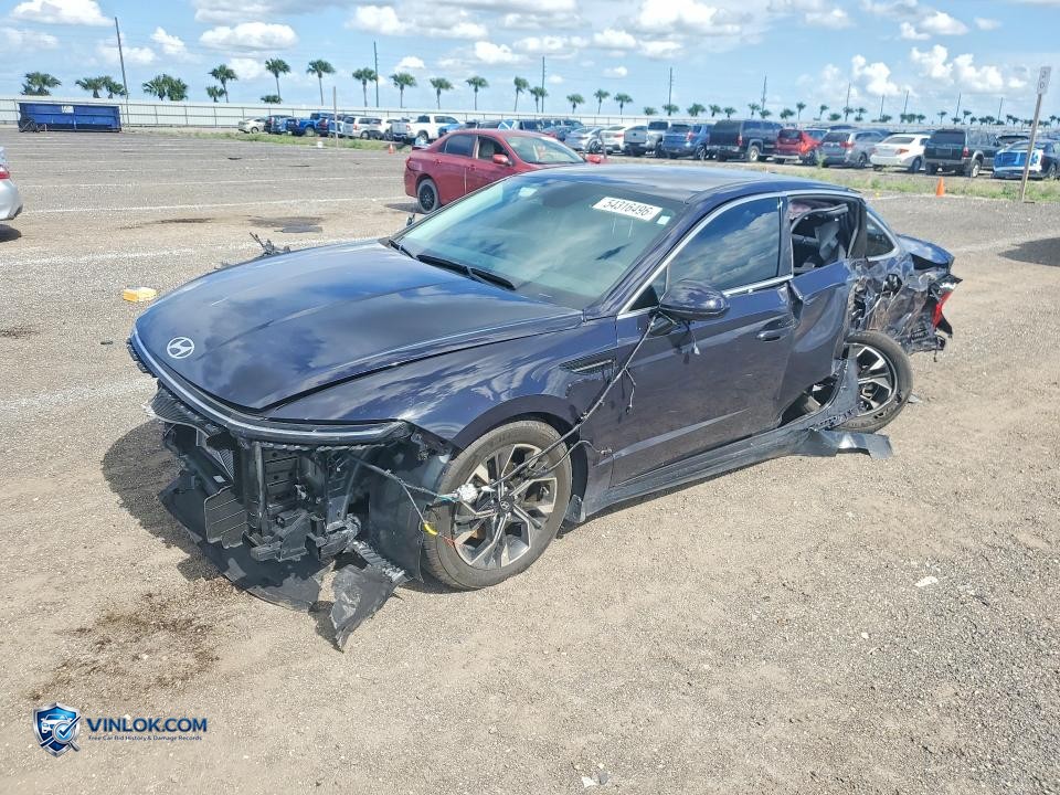 2024 HYUNDAI SONATA SEL – Lot 54316496 auction photo
