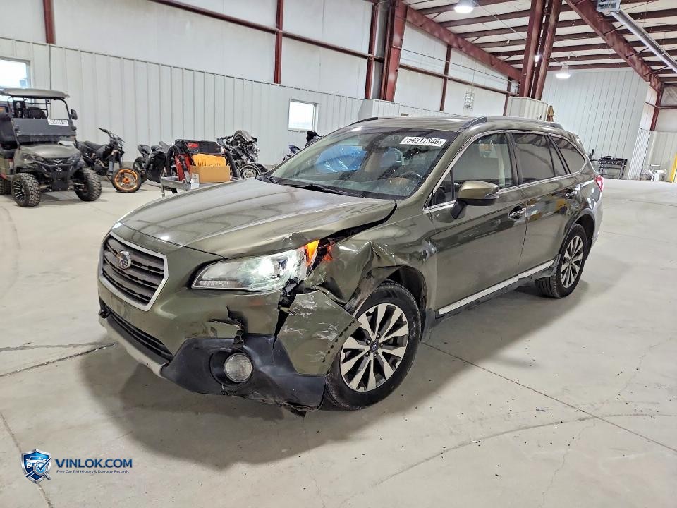 2017 SUBARU OUTBACK TOURING – Lot 54317346 auction photo