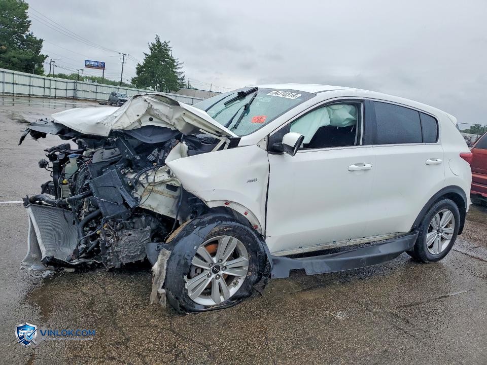 2017 KIA SPORTAGE LX – Lot 54318316 auction photo