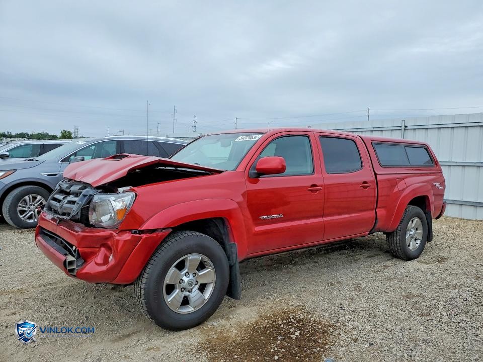 2010 TOYOTA TACOMA DOUBLE CAB LONG BED – Lot 54320636 auction photo