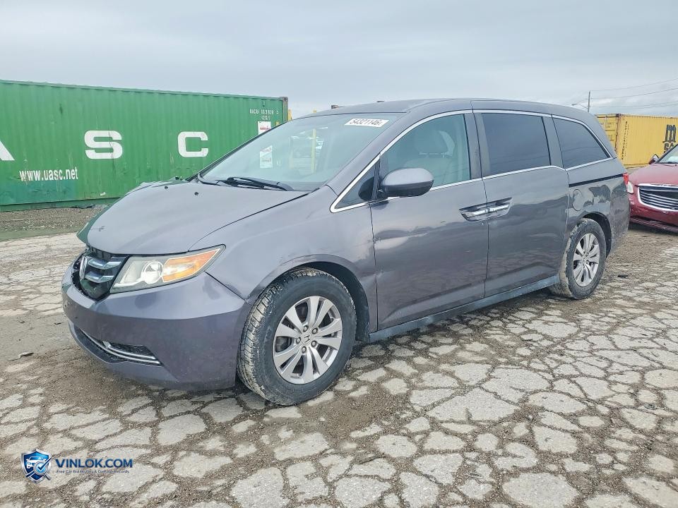 2015 HONDA ODYSSEY EX – Lot 54321146 auction photo