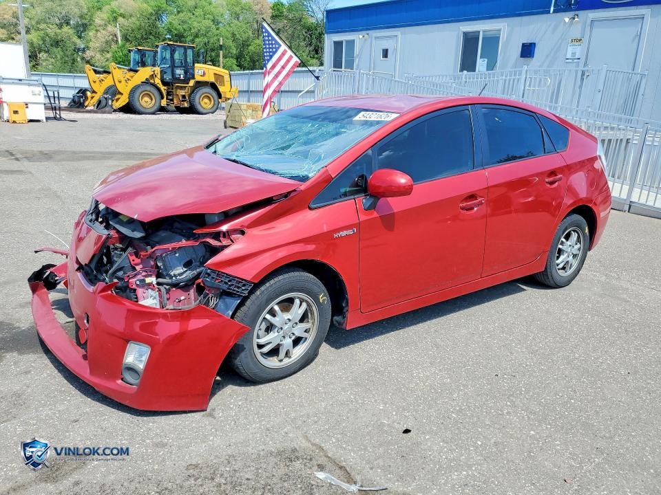 2011 TOYOTA PRIUS FOUR – Lot 54321626 auction photo