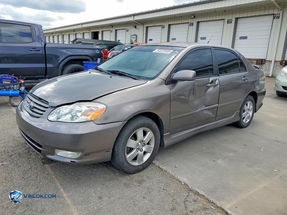 2004 TOYOTA COROLLA S – Lot 54322836 auction photo