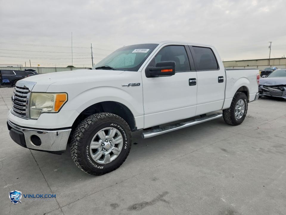 2010 FORD F150 SUPERCREW – Lot 54323886 auction photo
