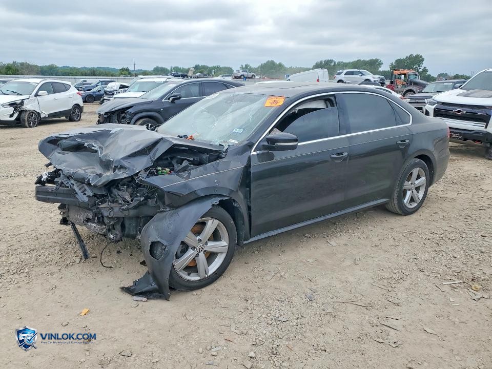 2013 VOLKSWAGEN PASSAT SE – Lot 54324866 auction photo