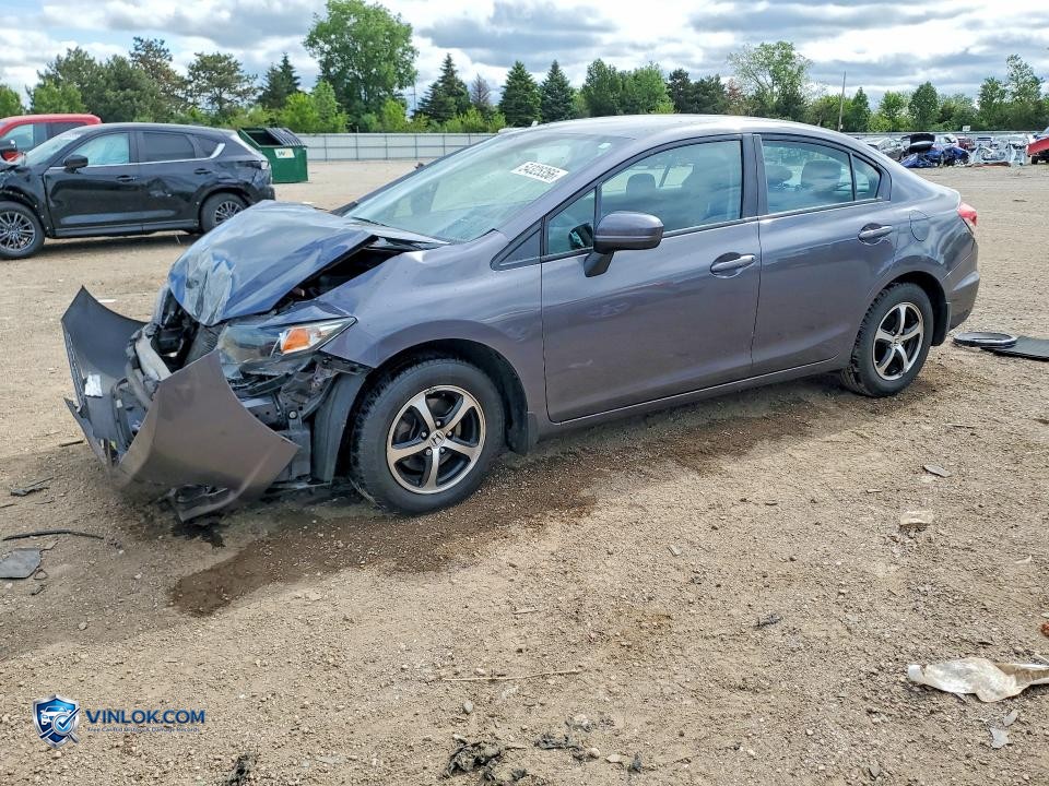 2015 HONDA CIVIC SE – Lot 54325356 auction photo