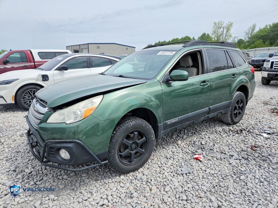 2014 SUBARU OUTBACK 2.5I PREMIUM – Lot 54327776 auction photo