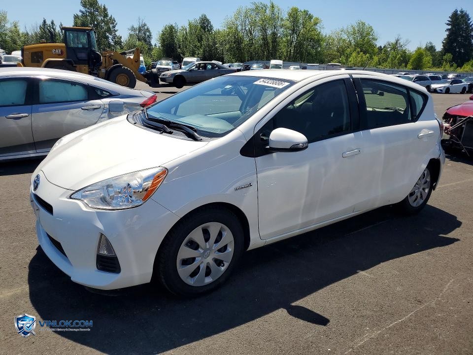 2012 TOYOTA PRIUS C TWO – Lot 54328886 auction photo