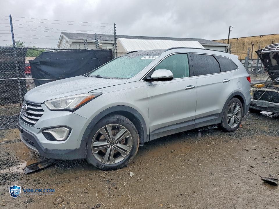 2016 HYUNDAI SANTA FE LIMITED – Lot 54329296 auction photo