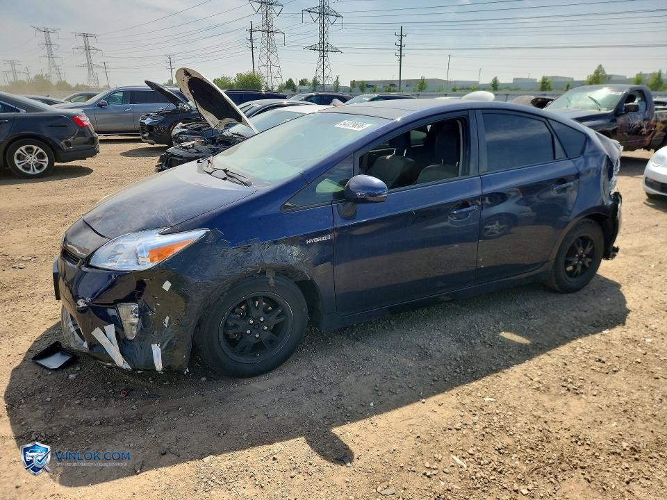 2012 TOYOTA PRIUS FOUR – Lot 54329696 auction photo