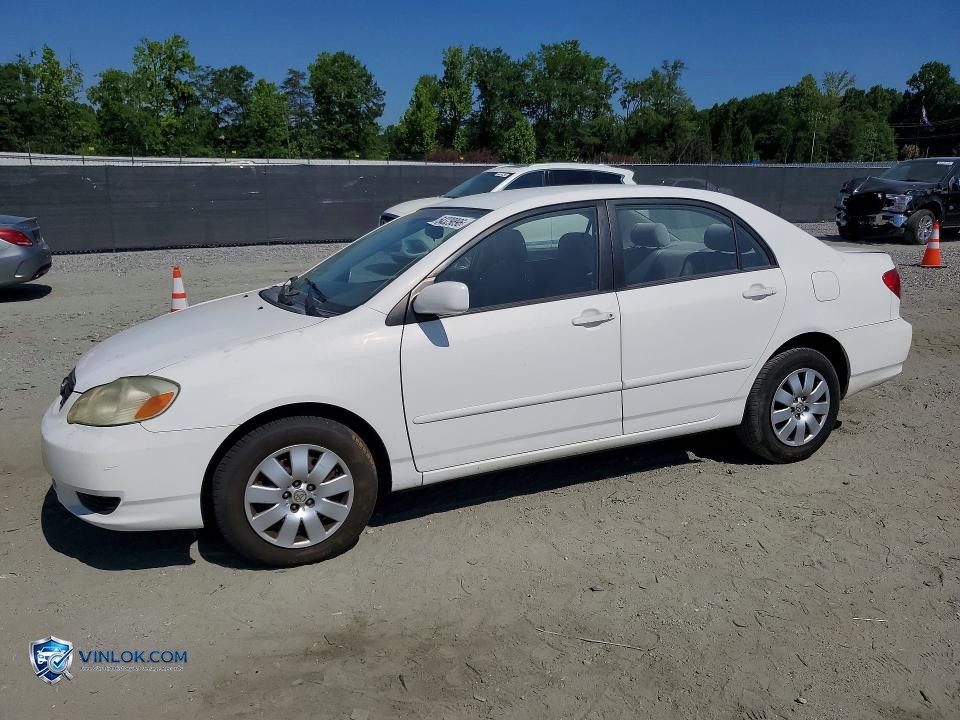 2003 TOYOTA COROLLA LE – Lot 54329896 auction photo