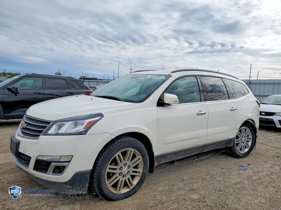 2015 CHEVROLET TRAVERSE LT – Lot 54330986 auction photo
