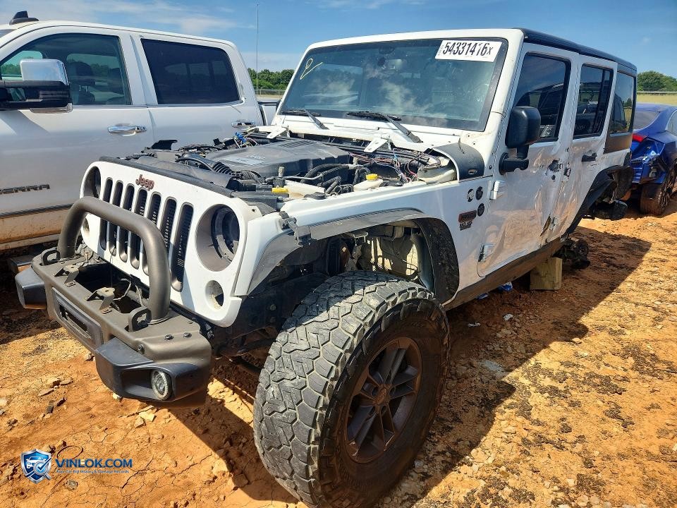 2016 JEEP WRANGLER UNLIMITED SAHARA – Lot 54331416 auction photo