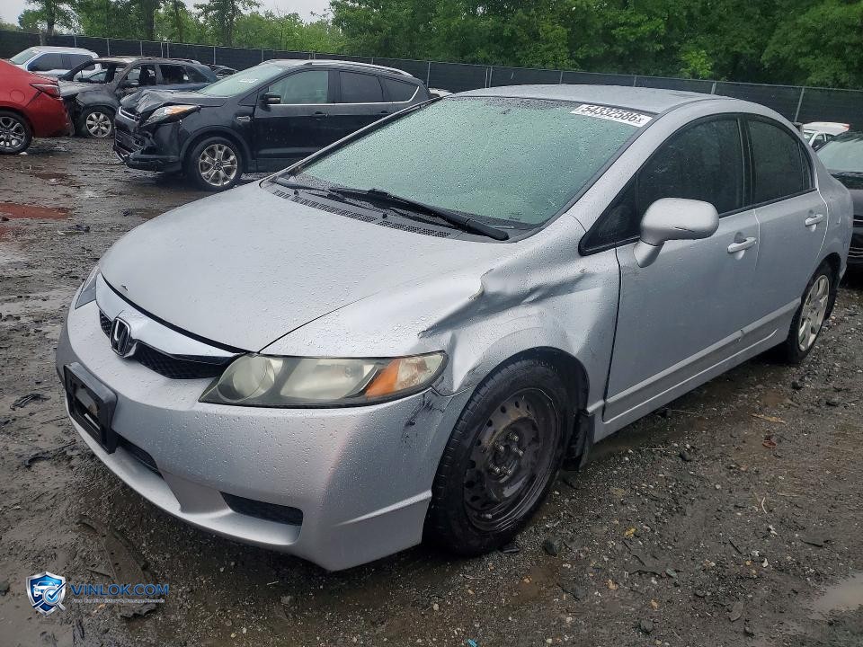 2009 HONDA CIVC – Lot 54332586 auction photo