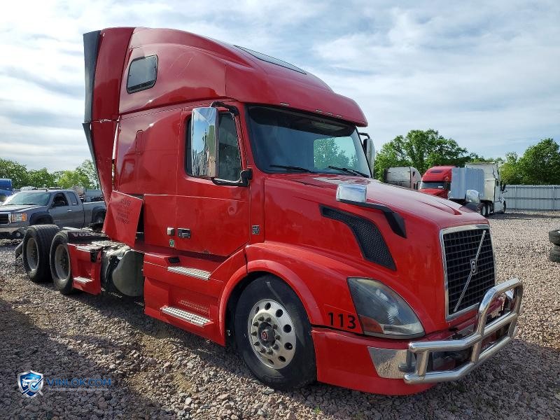 2017 VOLVO VNL SEMI TRUCK – Lot 54333416 auction photo