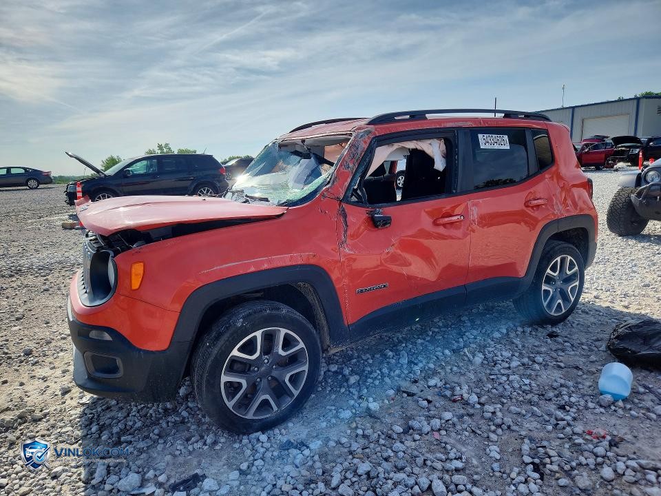 2017 JEEP RENEGADE LATITUDE – Lot 54334626 auction photo
