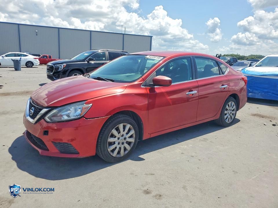 2017 NISSAN SENTRA SV – Lot 54336196 auction photo
