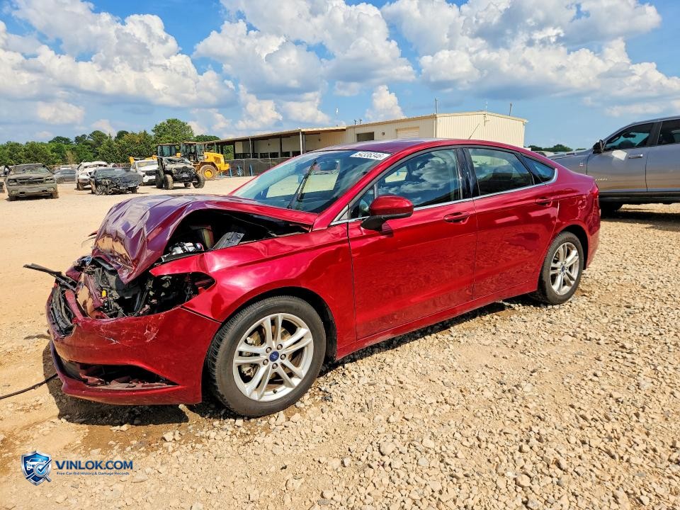 2018 FORD FUSION SE – Lot 54336346 auction photo