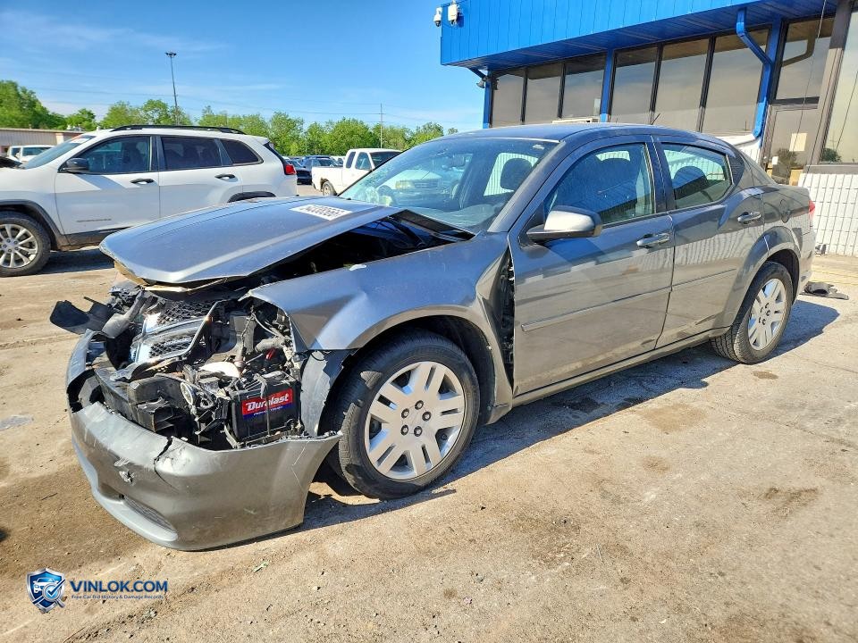2012 DODGE AVENGER SE – Lot 54338566 auction photo