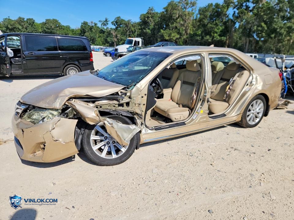 2012 TOYOTA CAMRY XLE V6 – Lot 54338656 auction photo