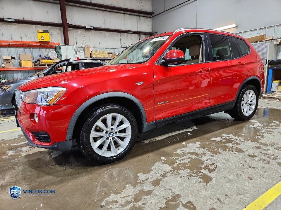 2017 BMW X3 XDRIVE28I – Lot 54340206 auction photo
