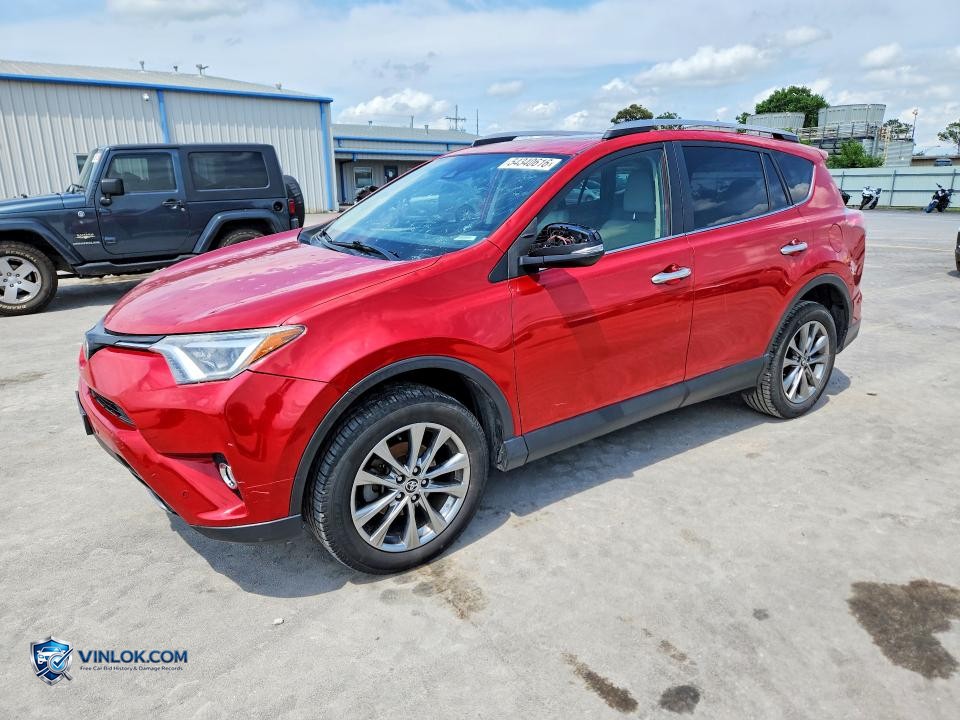 2017 TOYOTA RAV4 LIMITED – Lot 54340616 auction photo