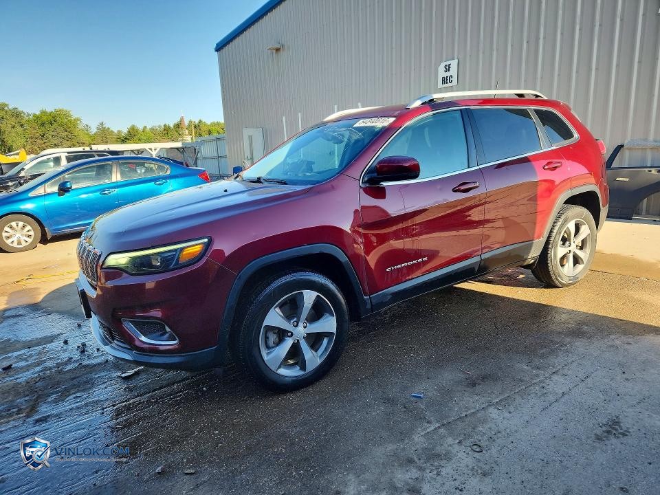 2019 JEEP CHEROKEE LIMITED – Lot 54340816 auction photo