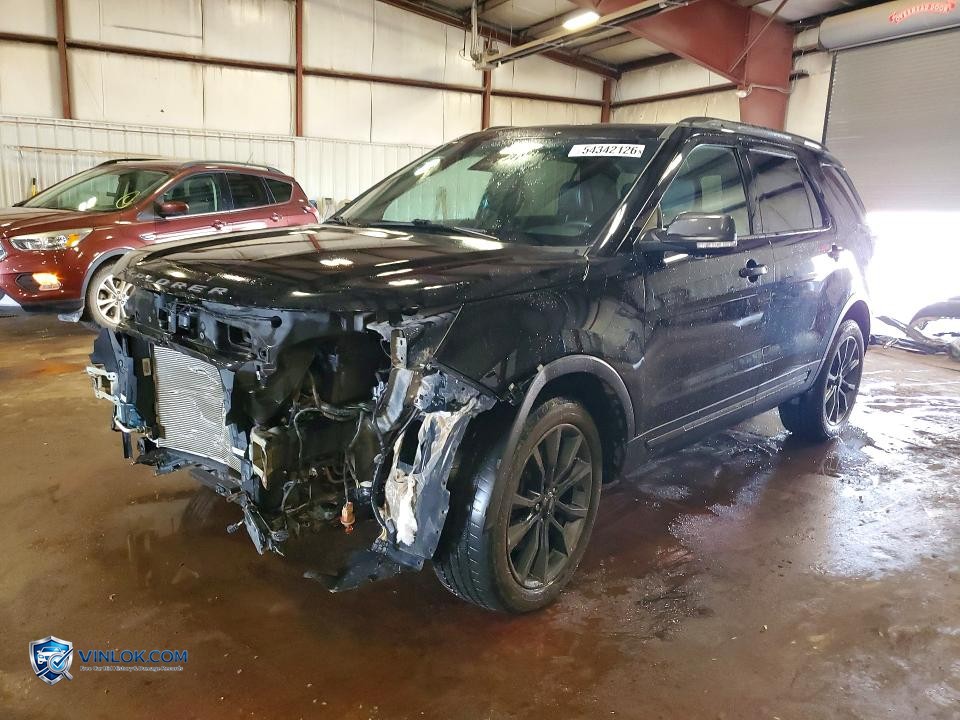 2018 FORD EXPLORER XLT – Lot 54342126 auction photo
