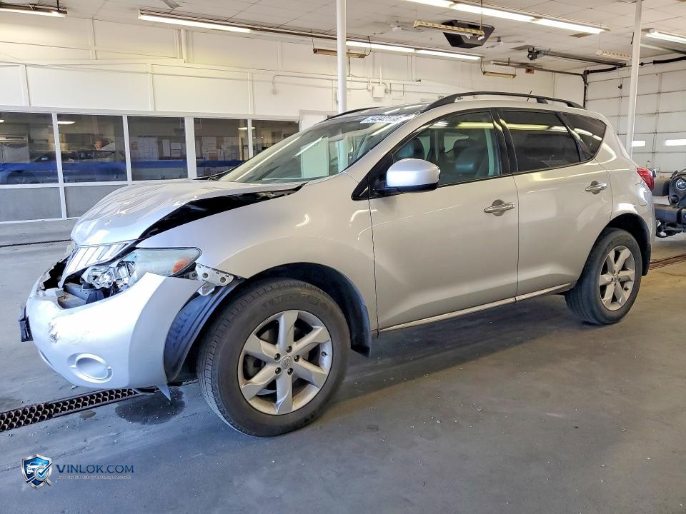 2009 NISSAN MURANO S – Lot 54342566 auction photo