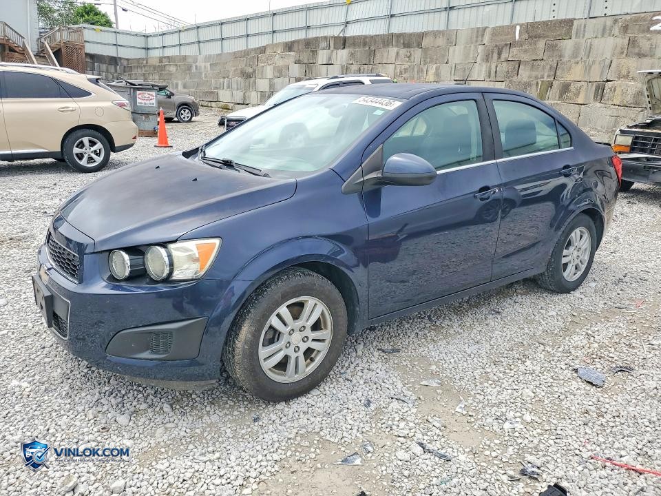 2015 CHEVROLET SONIC LT – Lot 54344436 auction photo