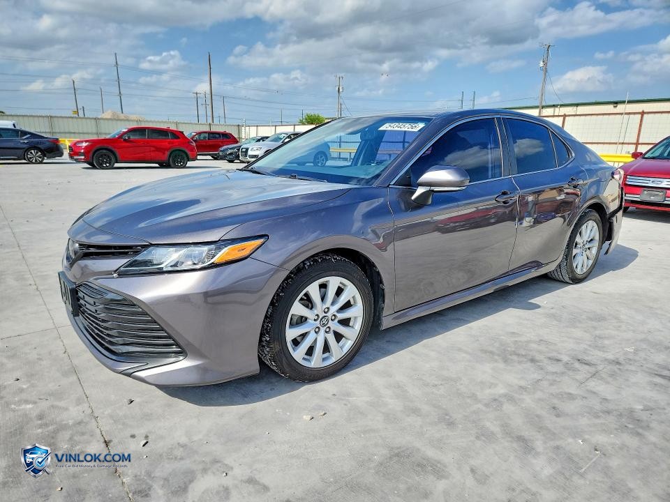 2019 TOYOTA CAMRY LE – Lot 54345756 auction photo
