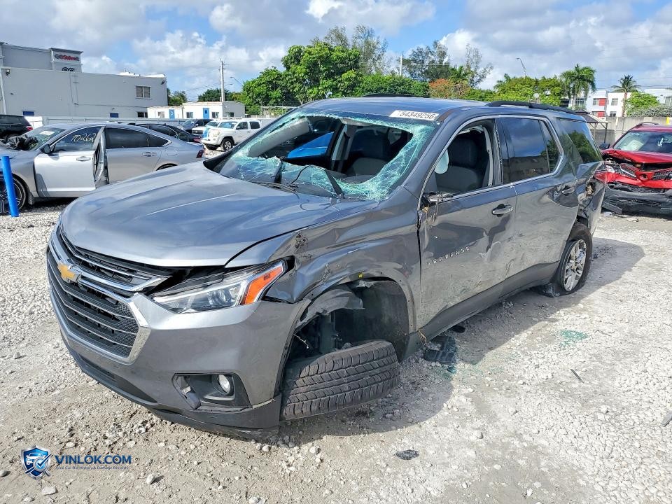 2019 CHEVROLET TRAVERSE LT – Lot 54349256 auction photo