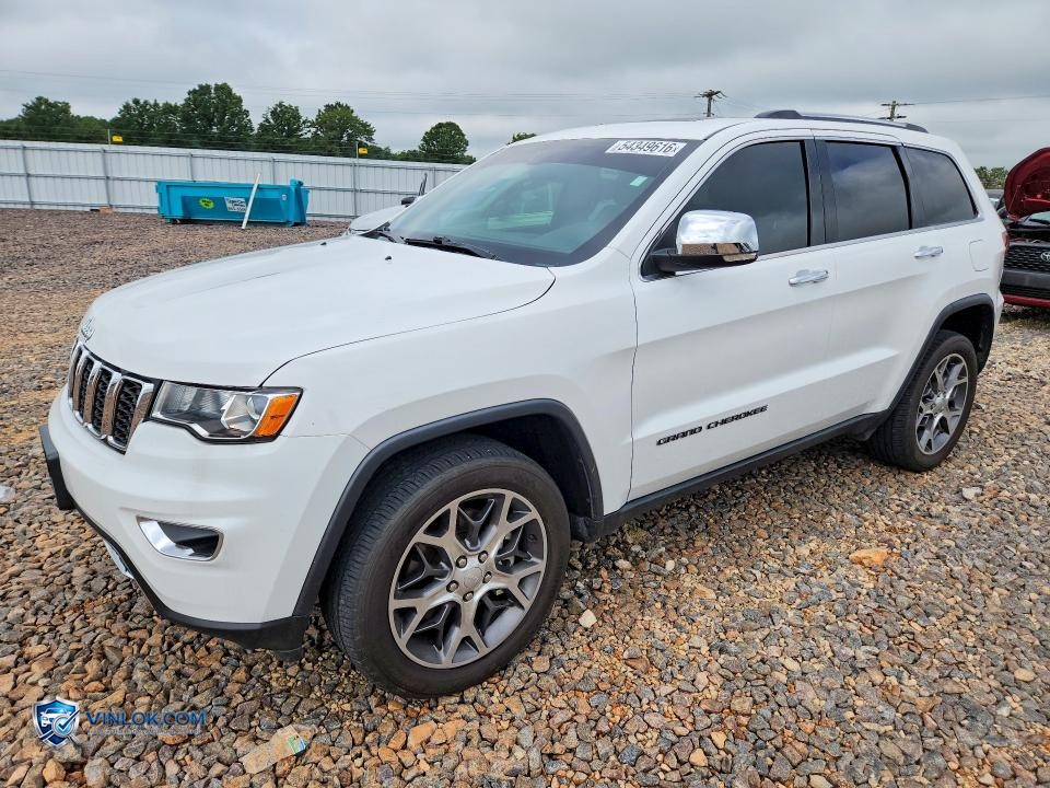 2021 JEEP GRAND CHEROKEE LIMITED – Lot 54349616 auction photo