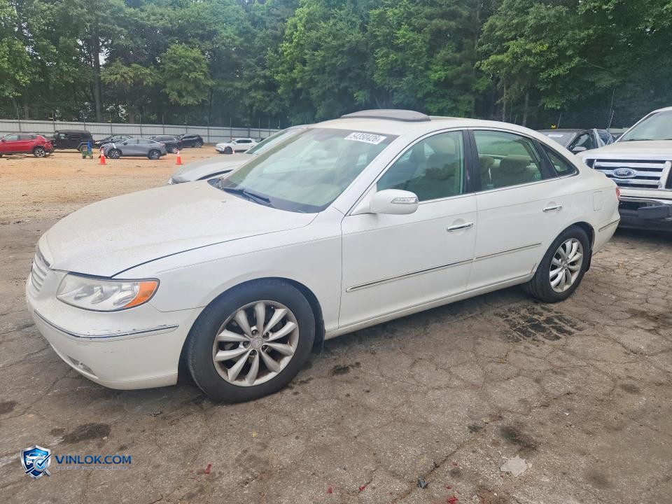 2007 HYUNDAI AZERA SE – Lot 54350426 auction photo