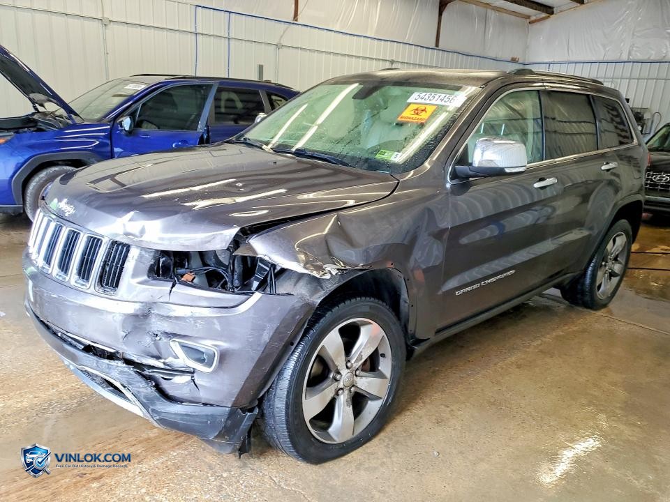 2014 JEEP GRAND CHEROKEE LIMITED – Lot 54351456 auction photo
