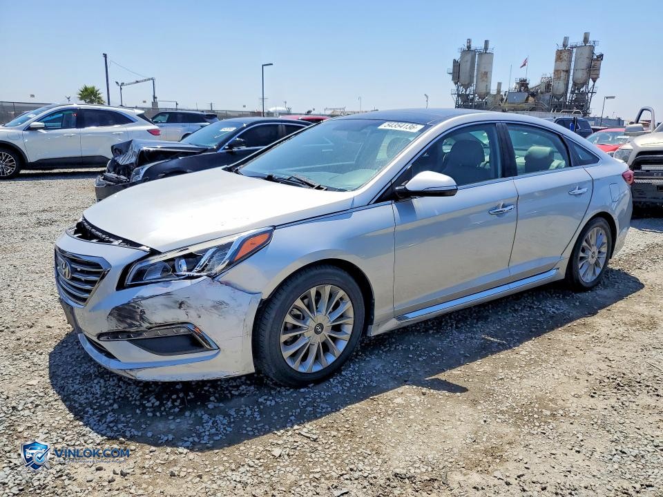 2015 HYUNDAI SONATA LIMITED – Lot 54354136 auction photo